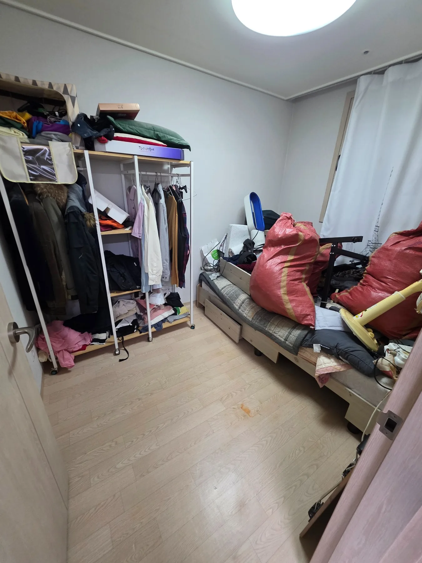 쓰레기집청소 실제 작업 사진